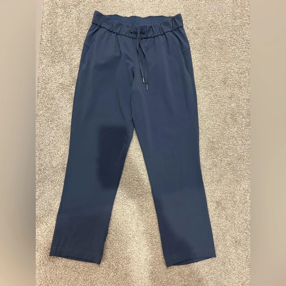 Lululemon On the Fly Pant Full Length Ink Blue Size 6 - Picture 4 of 5